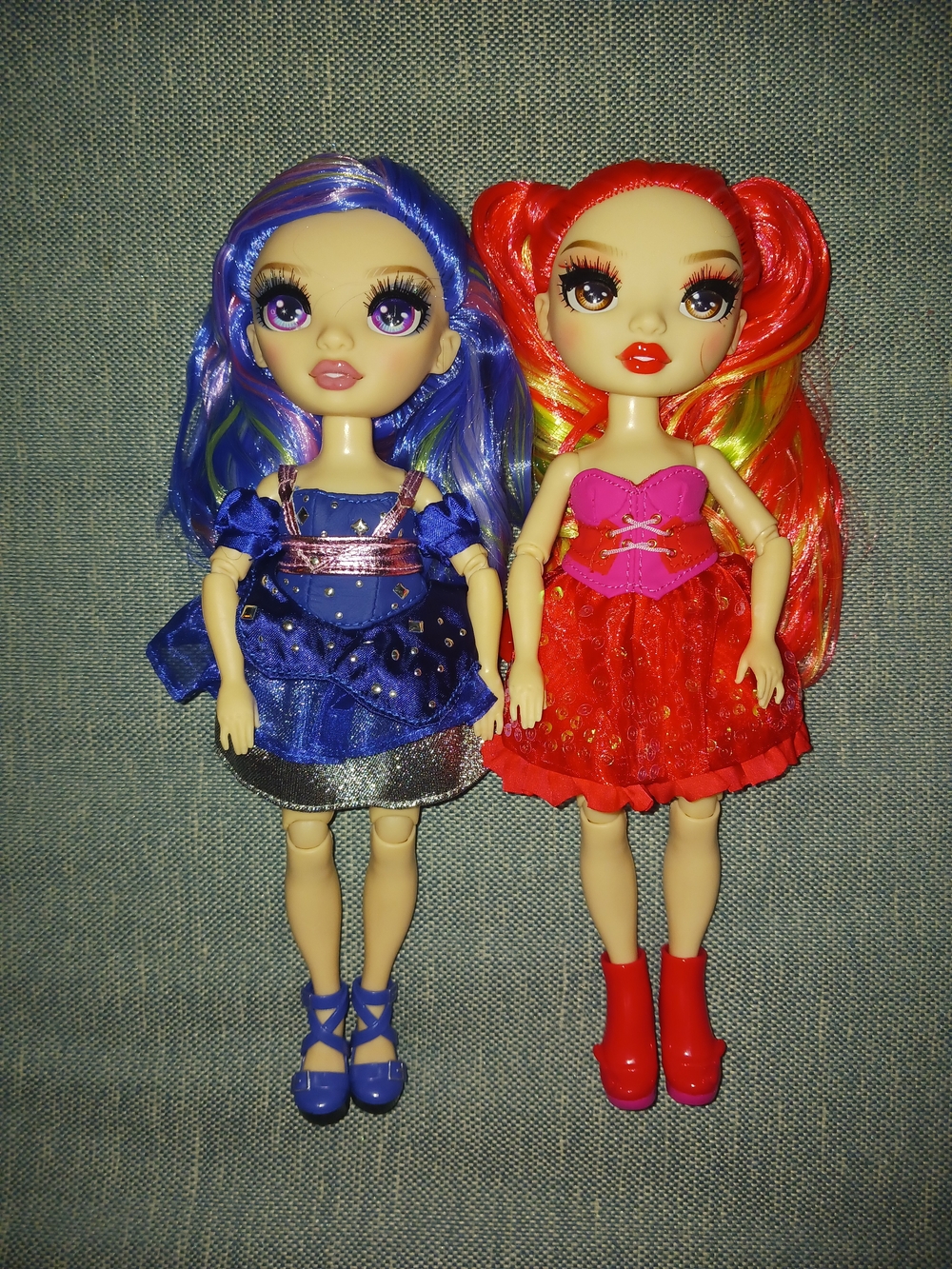 Lot Of 2 Rainbow High Dolls